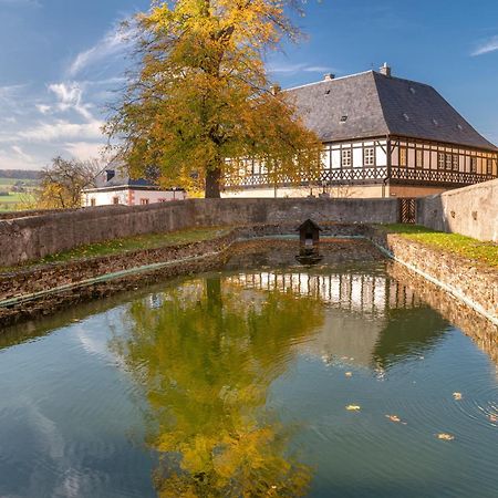 Ferienwohnung "Zum Schlosskeller" Wolkenstein Eksteriør billede